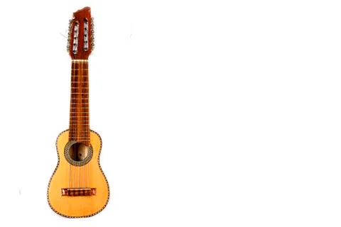 Charango isolated on white background Stock Photos