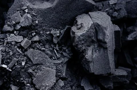 Charcoal background Stock Photos