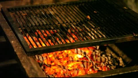 Charcoal BBQ Stock Footage 9948513