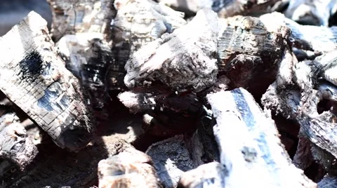 Charcoal BBQ Stock Footage 64272620