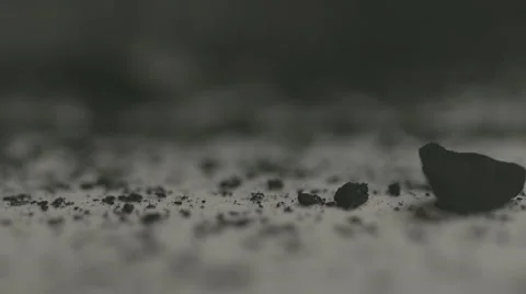 Charcoal Falling - Phantom Miro Stock Footage 60982024