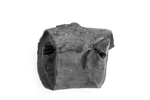 Charcoal isolated Stock Photos