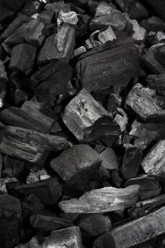 Charcoal Foto stock