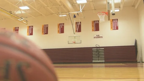 Charge the Basket Stock Footage 87475080