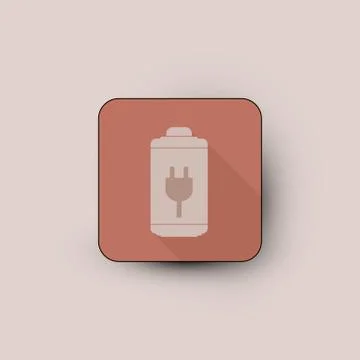 Charge battery icon Stock Illustration