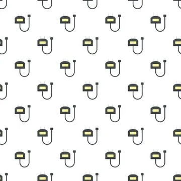 Charge vape set pattern seamless 스톡 일러스트