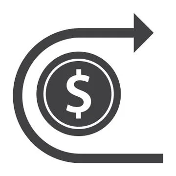 Chargeback and Refund Icon Stock Illustration
