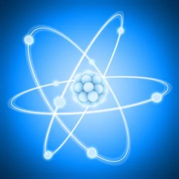 Charged Atom Stock Illustration