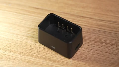 Charger for charging flash battery Stock Footage 316489061