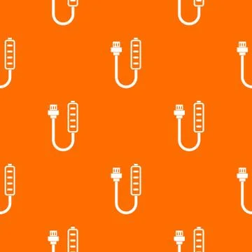 Charger pattern seamless Illustrazione stock