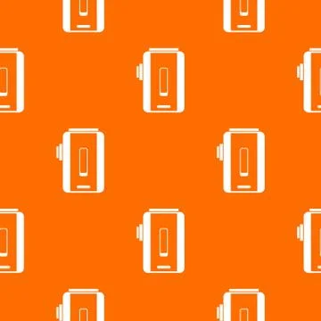 Charger pattern seamless Illustrazione stock
