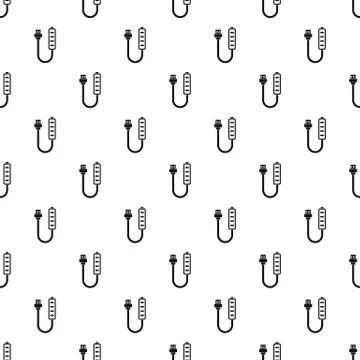 Charger pattern vector 스톡 일러스트