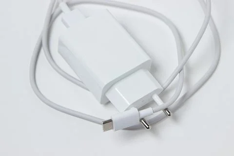 Charger on a white background.  Stock Photos