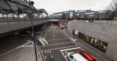 Chargesheimerplatz, Cologne, Germany Stock Footage 104543384