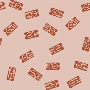 Charging app electric glyph vector seamless pattern Stock Illustration