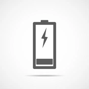Charging battery icon. Vector Illustration Stock Illustration