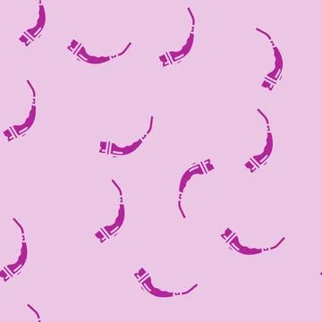 Charging cable electric glyph vector seamless pattern Stock Illustration