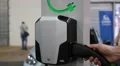 Charging device for electric cars HD Footage
