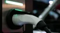 Charging device for electric cars HD Footage