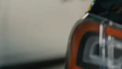 Charging of an electric car Stock Footage 92560799