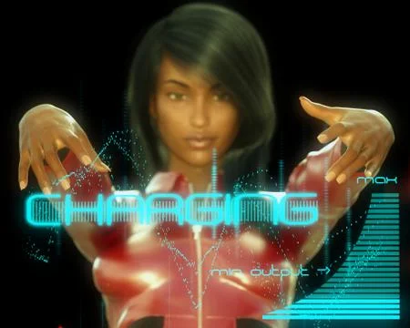 Charging Stock Illustration