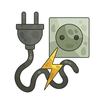 Charging illustration Stock Illustration