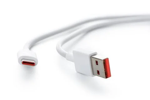 Charging phone cable Stock Photos
