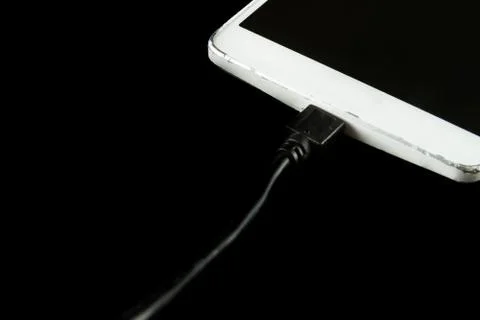 Charging phone Stock Photos