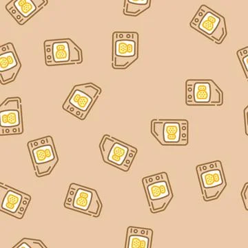 Charging port electric vector seamless pattern Illustrazione stock