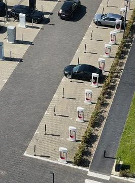 Charging station Stock Photos