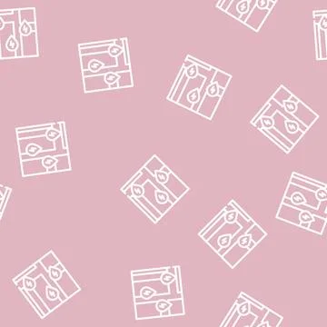 Charging stations location on map line vector seamless pattern Stock Illustration