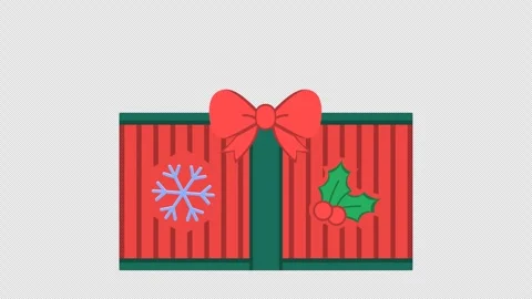 Charistmas container 스톡 동영상 316867289