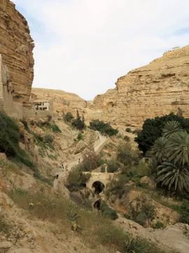 The chariton monastery Stock Photos