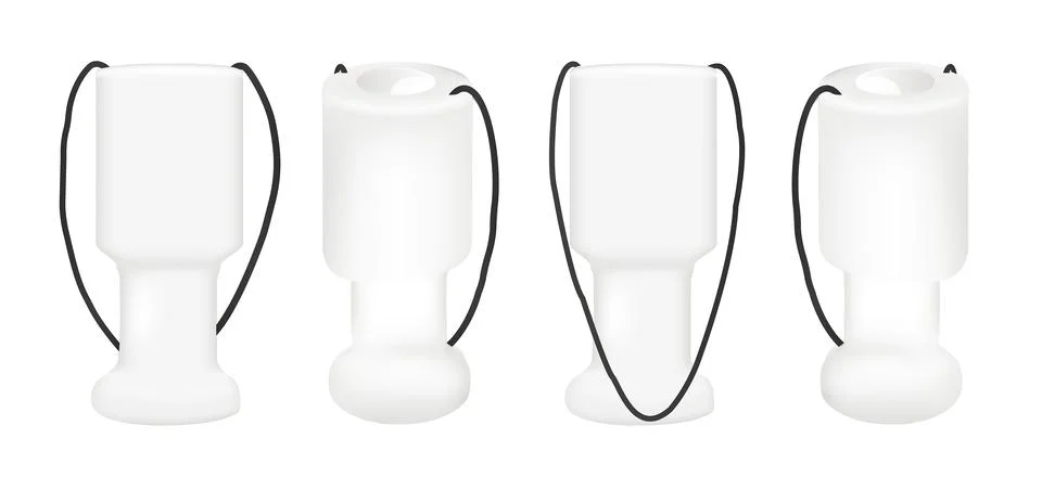 Charity Container Stock Illustration