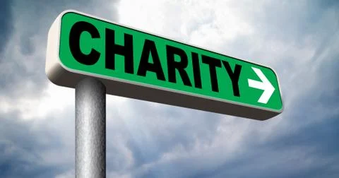 Charity donation Stock Illustration