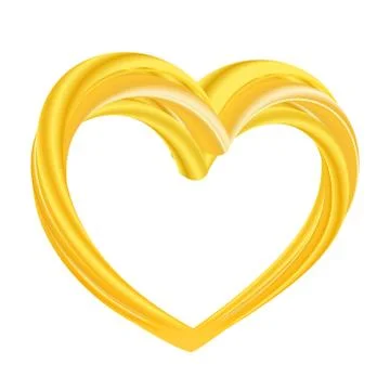 Charity icon heart 3d vector illustration. Care, help and charity logo concep Illustrazione stock