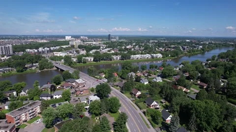 Charlemagne from the sky Video stock 337789125