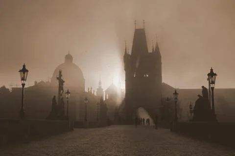Charles Bridge 2 Stock Photos