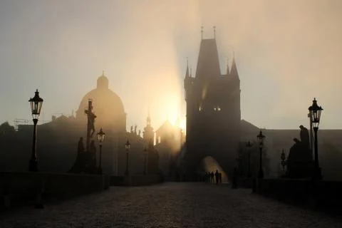 Charles Bridge 3 Stock Photos