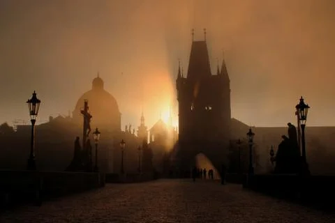 Charles Bridge 4 Stock Photos