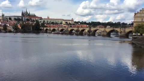 Charles Bridge Stock Footage 202601407