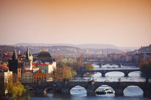 Charles bridge 写真素材