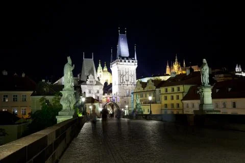The Charles Bridge Stock-Fotos