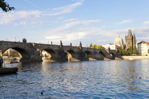 The Charles Bridge Stock Photos