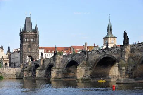 Charles bridge Foto stock