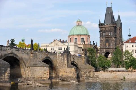 Charles bridge Stock Photos