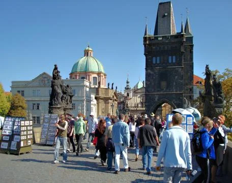 Charles bridge Stock Photos