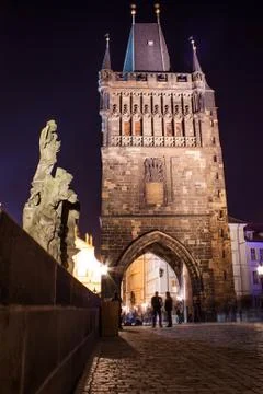 Charles bridge Stock Photos