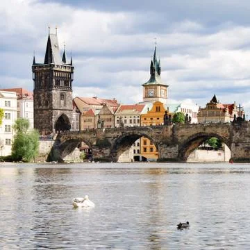 Charles bridge Stock Photos