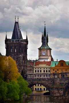 Charles bridge Stock Photos